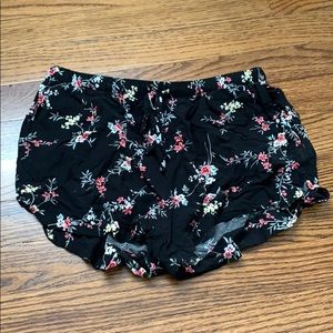 flowy garage shorts